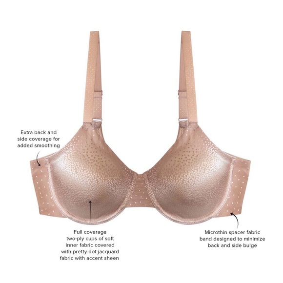 Wacoal Back Appeal Underwire Bra - NWT - Picture 4 of 9